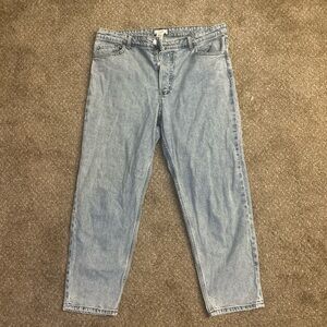 H&M Light Blue Straight Jeans